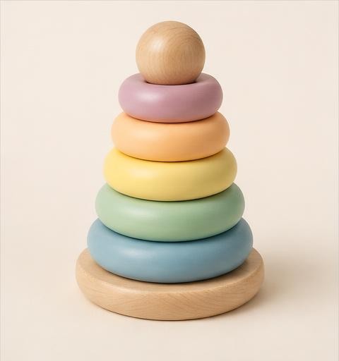 Pastel Stacking Rings